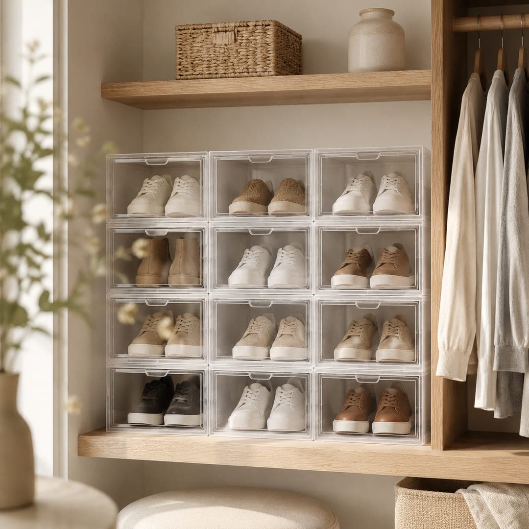 Shoe Storage Box Set